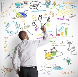 Modern business concept