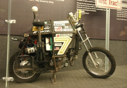 The Ghostrider, an autonomous motorcycle