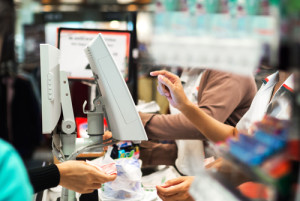 Grocery store checkout