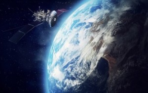Satellite and earth