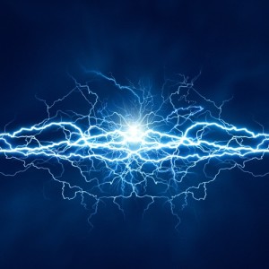 Electric lighting effect, abstract techno backgrounds for your d