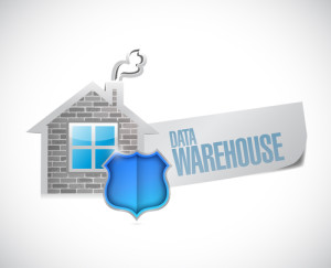 data warehouse sign illustration design