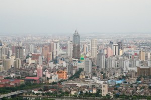 Center of Wuxi, Jiangsu, China